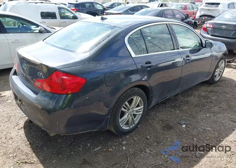 2013 Infiniti G37X из США, поврежденный, VIN JN1CV6AR0DM759683